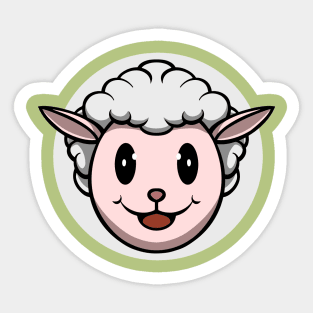 Cute Sheep Sticker